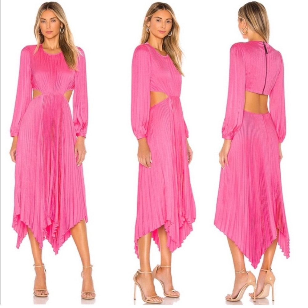 NWT A.L.C Naples Pink Dress Size 6